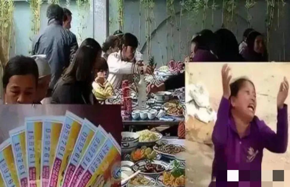 2017年，越南一位大妈买彩票，不料竟中了14亿，豪气的她提前大摆宴席庆贺，并贷