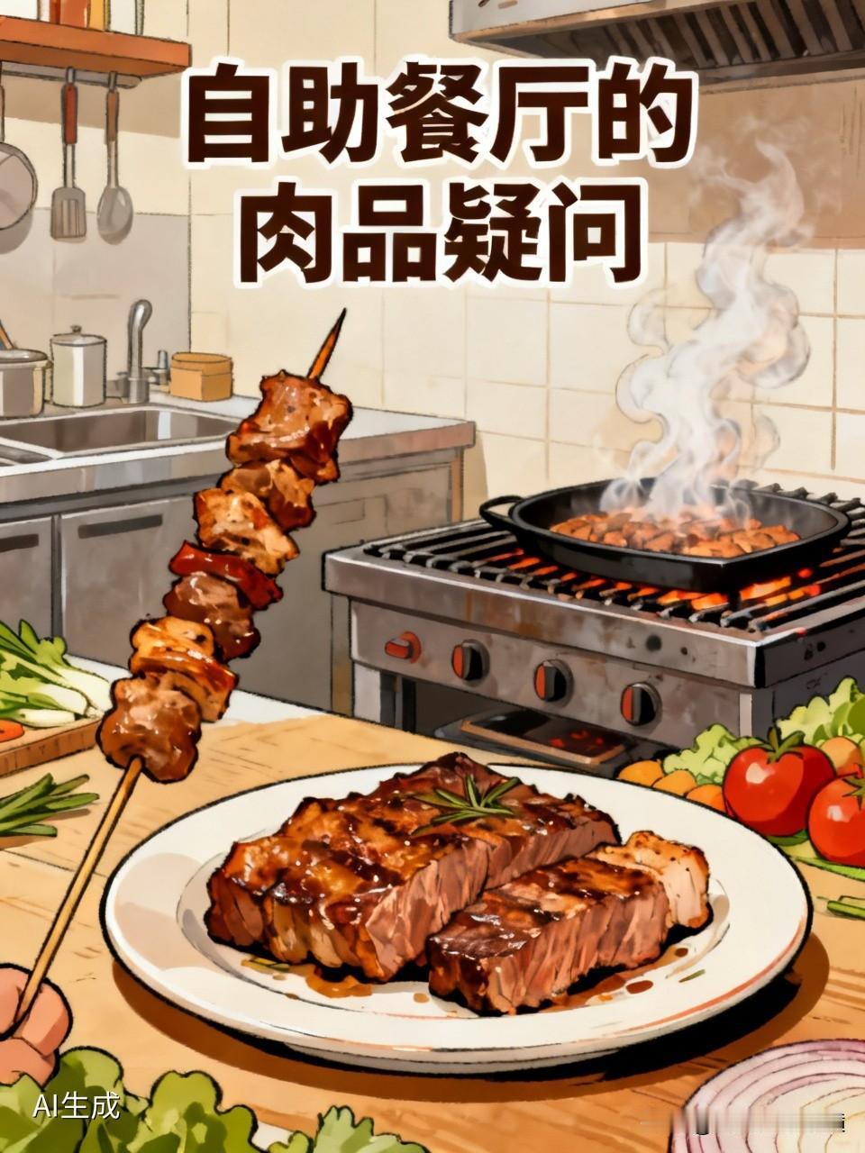 为什么很多自助餐厅，明明没吃什么东西，却很快就饱了？昨天去了一个自助餐厅，问工
