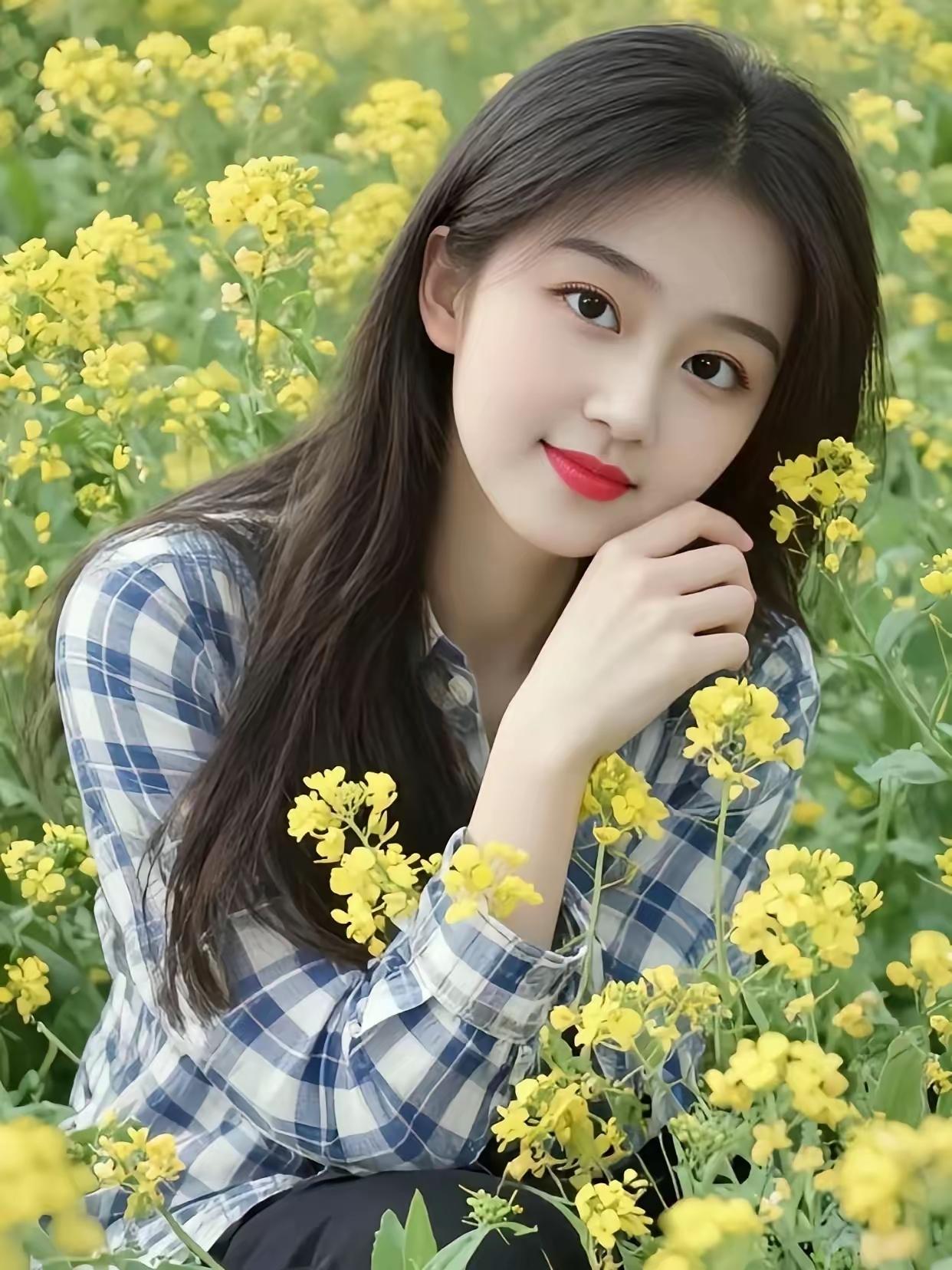 金字经·赠佳人素貌天然俏，清眸动客魂，秀色倾城不染尘。真，冰心自玉温。