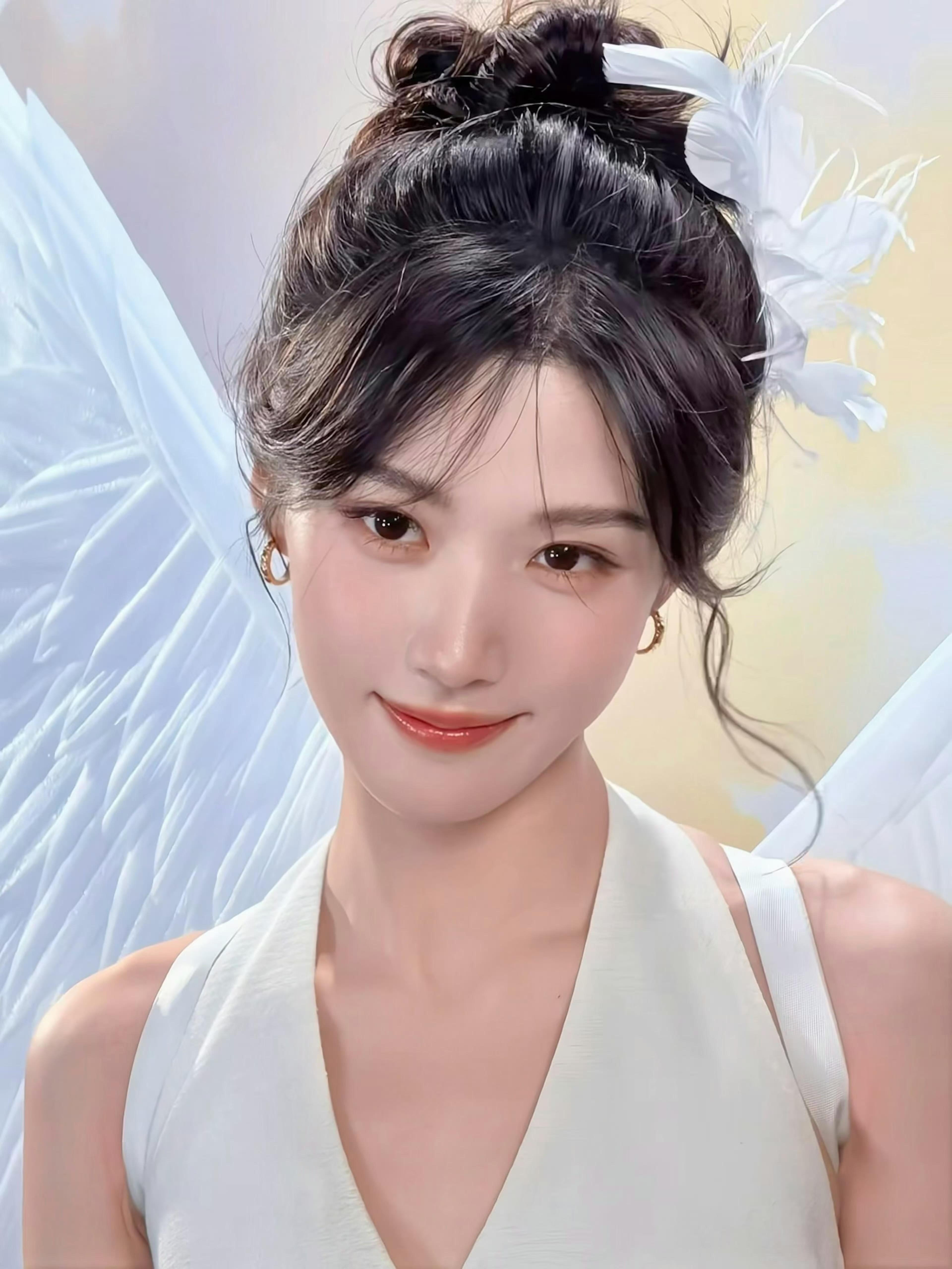 卢昱晓美貌全开