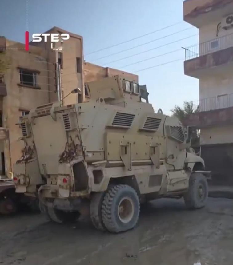 当地时间2026年1月24日，叙利亚东部地区，被叙利亚新国防军，HTS武装刚刚占