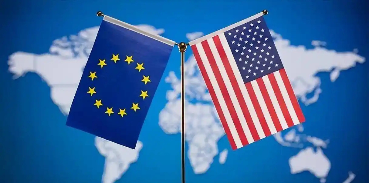 欧盟想给美国免关税大新闻！欧盟突然变脸，之前还硬气说要和