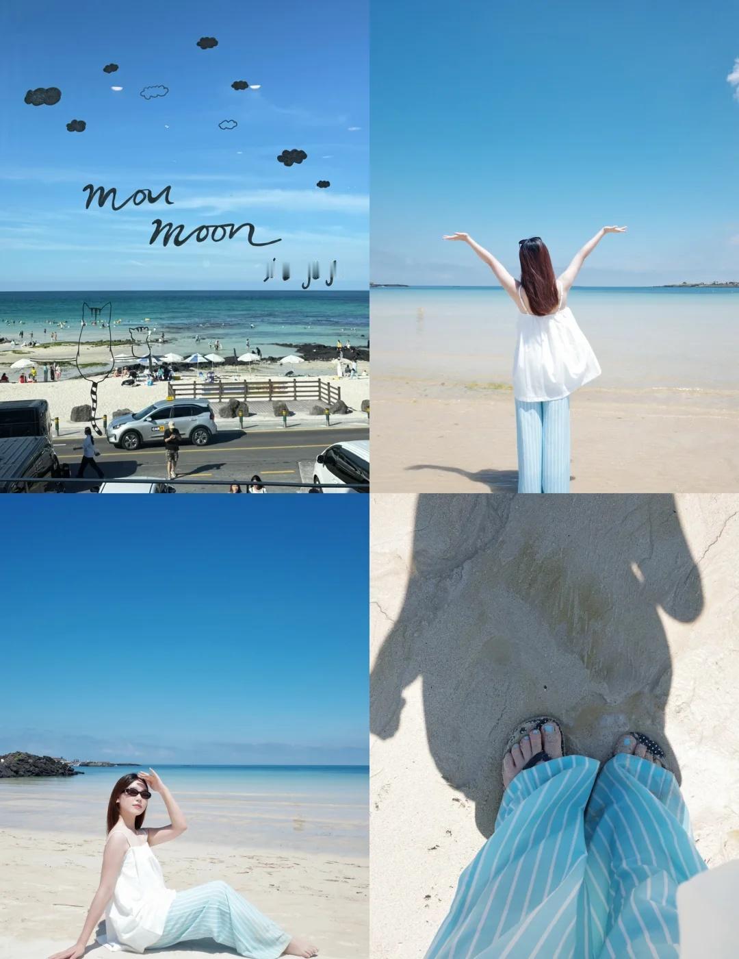 济州岛！你美！！！拍照攻略如下📷夏季的济州岛真的热但也真的好美啊！来之前害怕