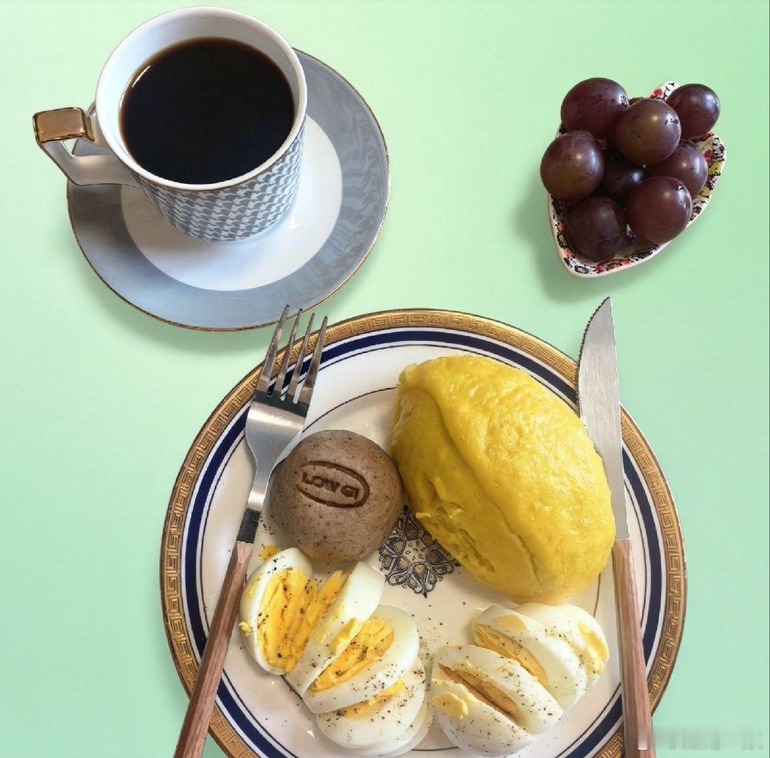 今天不去食堂早饭了~继续低GI早餐