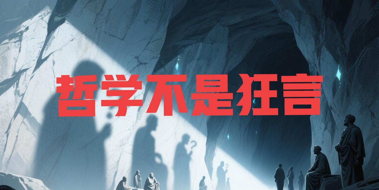 批判“狂言哲学”。有一种人估计不怎么读哲学，但是却认为自己创立了一套“哲学体系