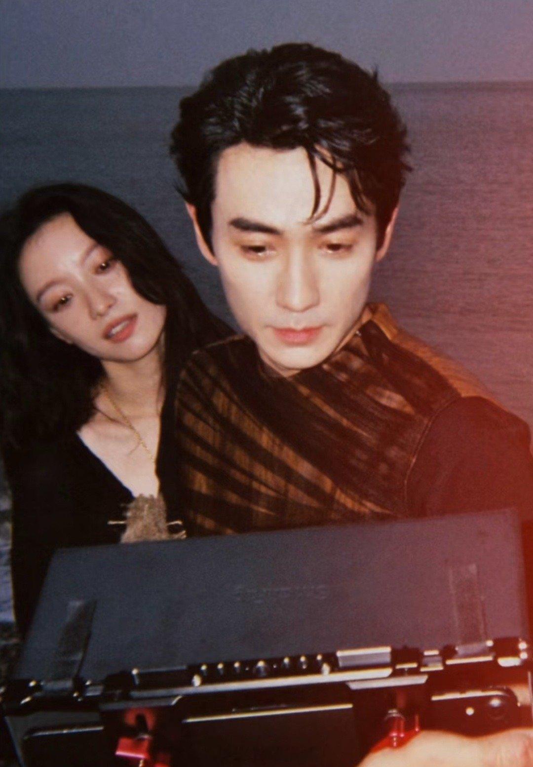 朱一龙倪妮俩人一起简直doublekill​​​
