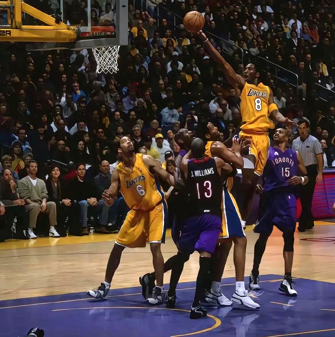 这球进没进？根本不重要凌晨刷到一段老视频，镜头里科比身体后仰到极限，眼神