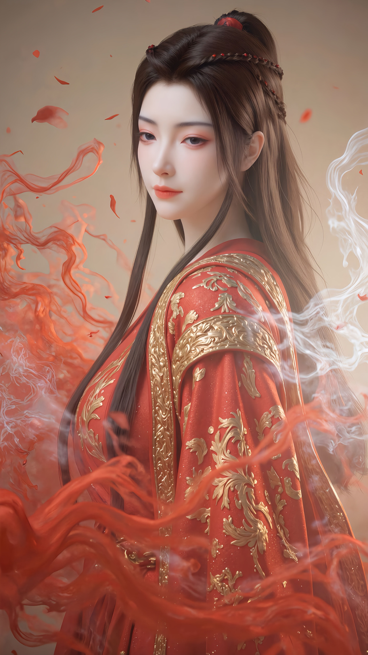 凡人修仙传元瑶【精致美图】红装素裹，精致迷人！​​​