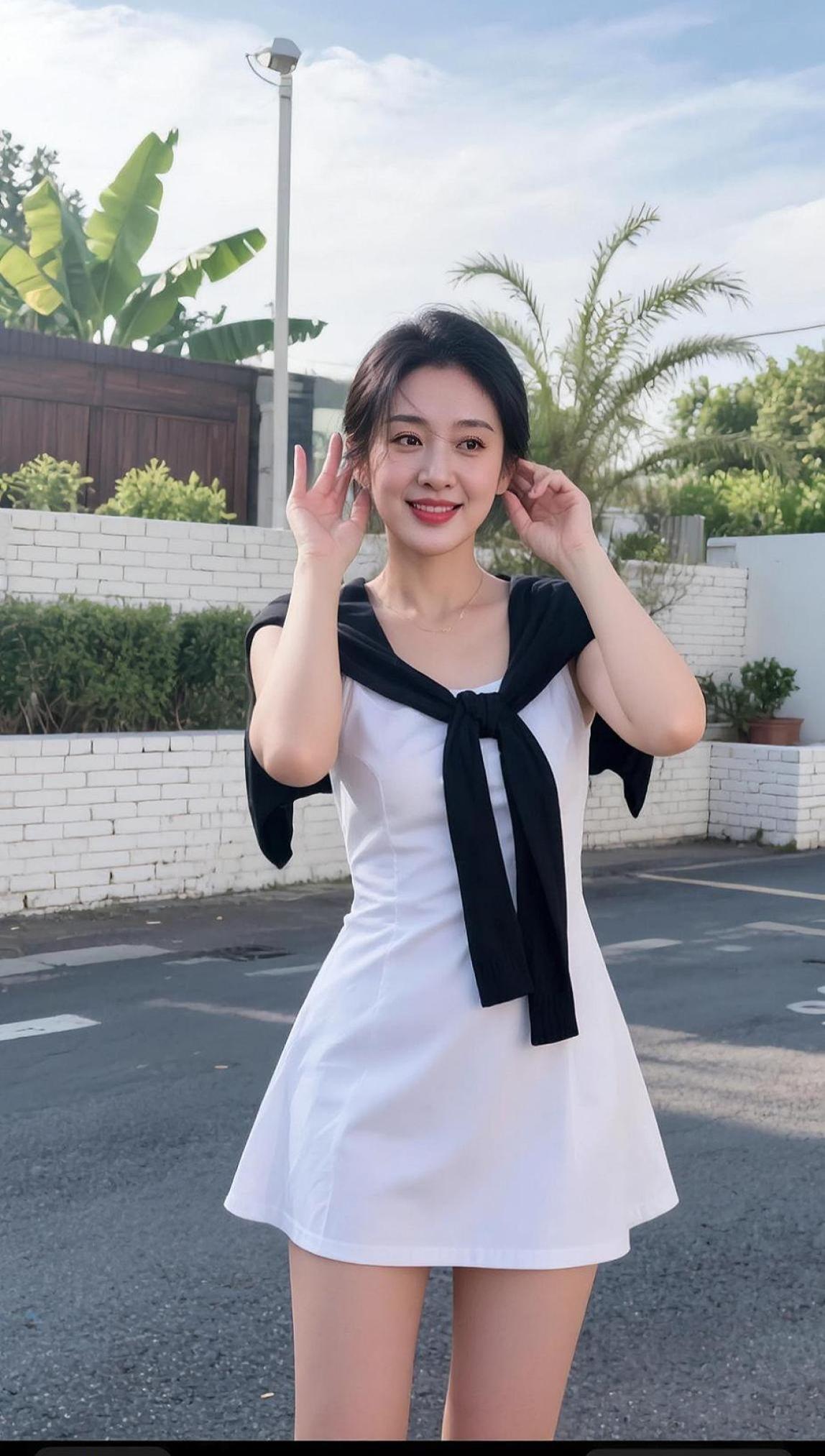 AI清新生活照抖音ai创作摄影约拍女生拍照姿势颜值