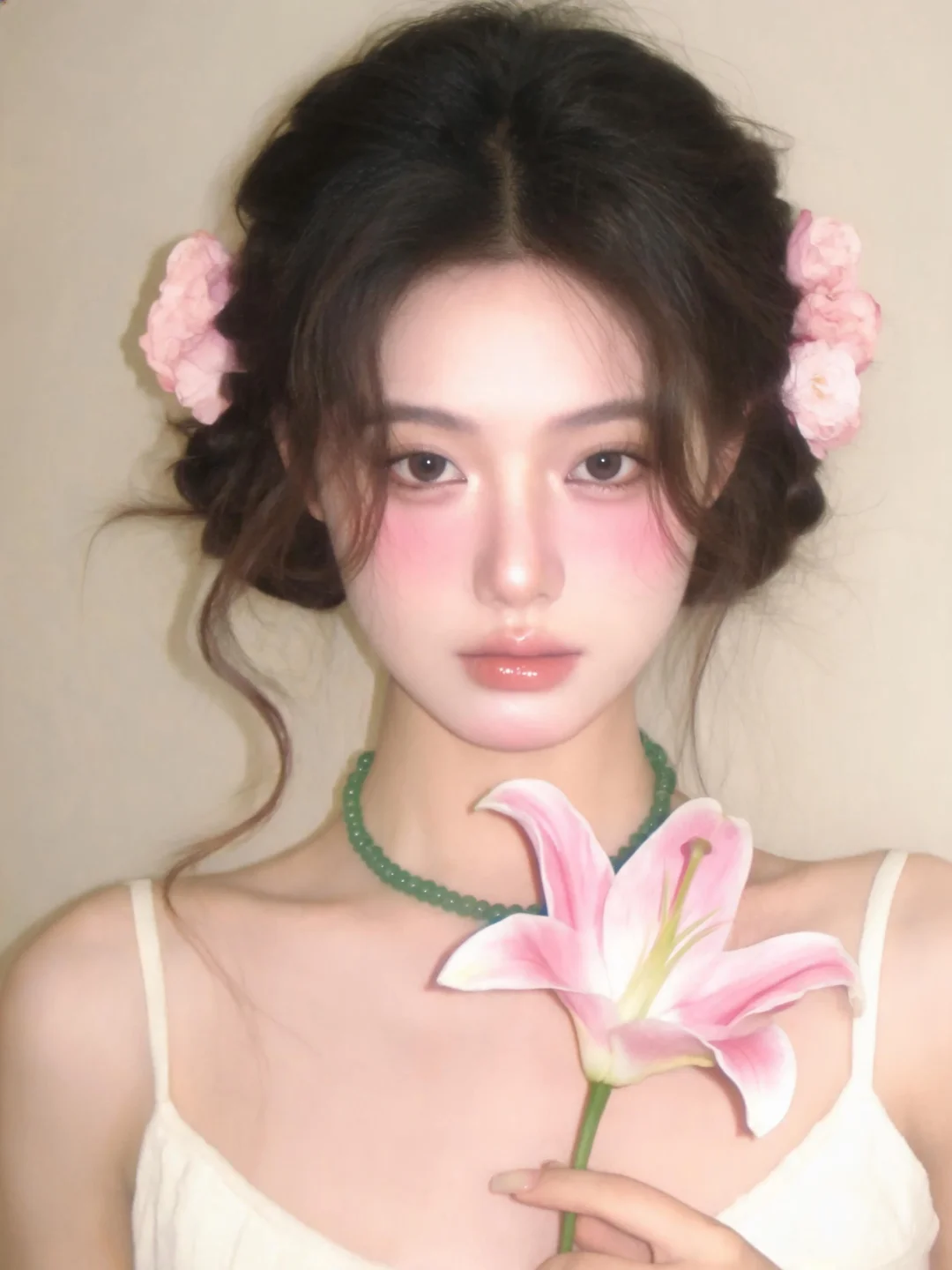 0 成本🌸 温婉新中式花卉写真