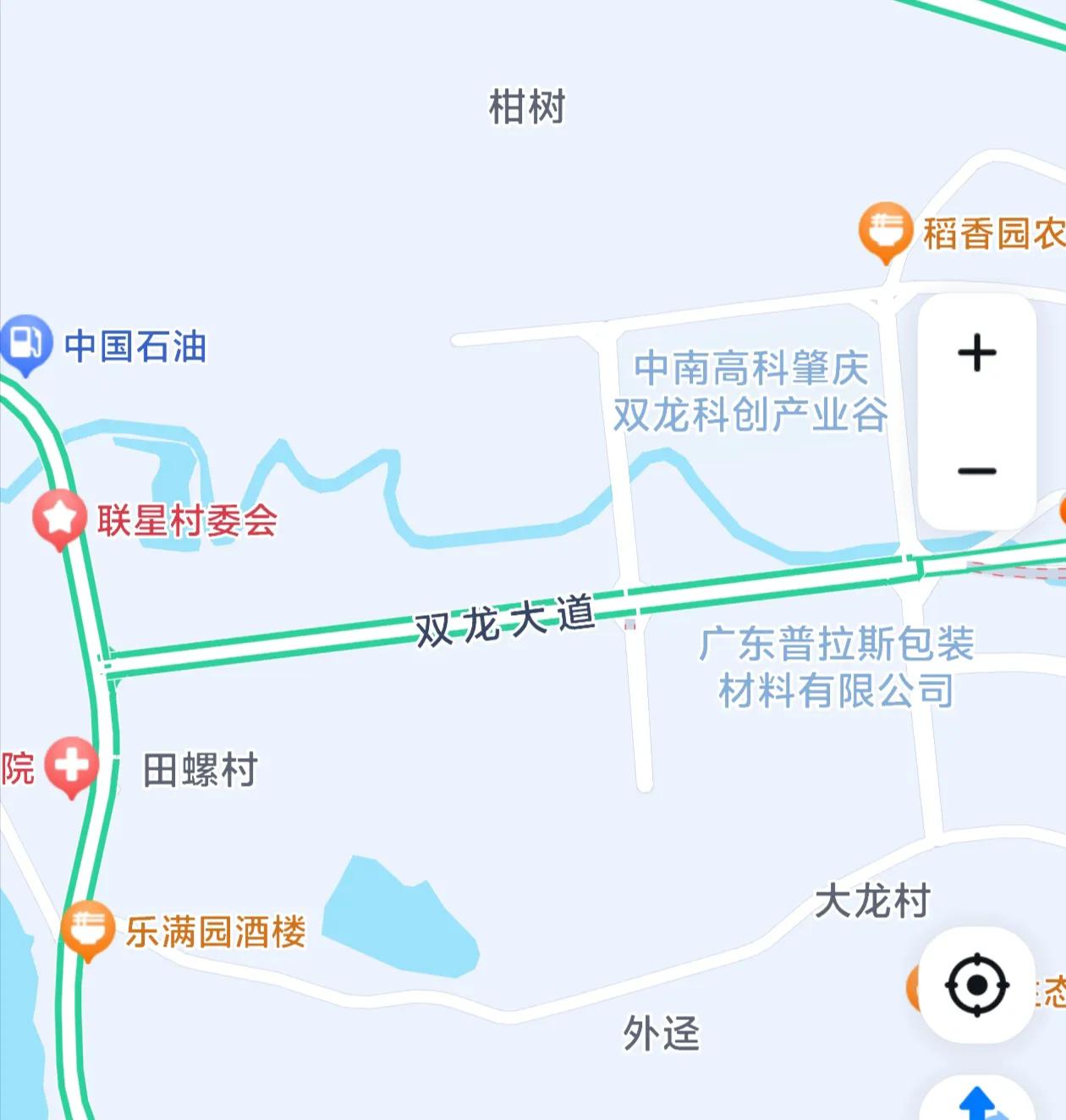 肇庆端州真的太缺土地了，在广佛肇高速小湘出口搞了一个双龙工业园，此地已经无限接近