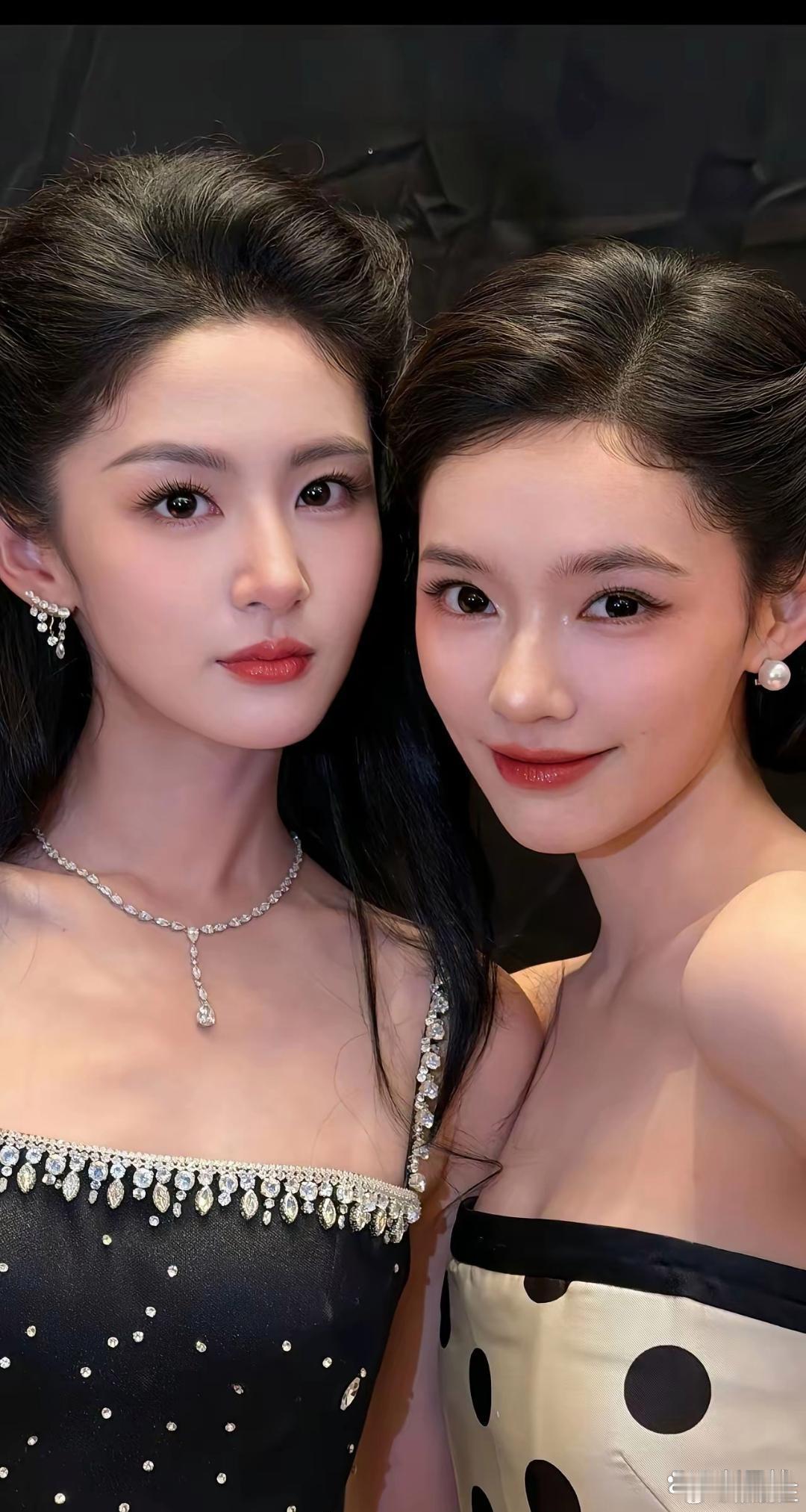 林允赵晴美得势均力敌，明艳夺目太让人心动！