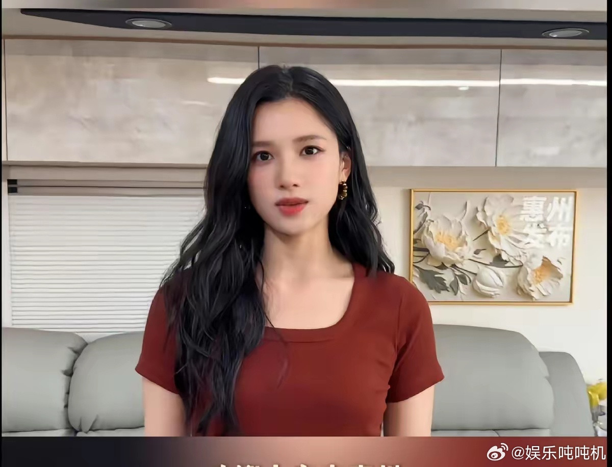 内娱的审美，终于被一条红裙改变了。​她直接撕掉了十级美颜的滤镜。​最近张婧仪在三