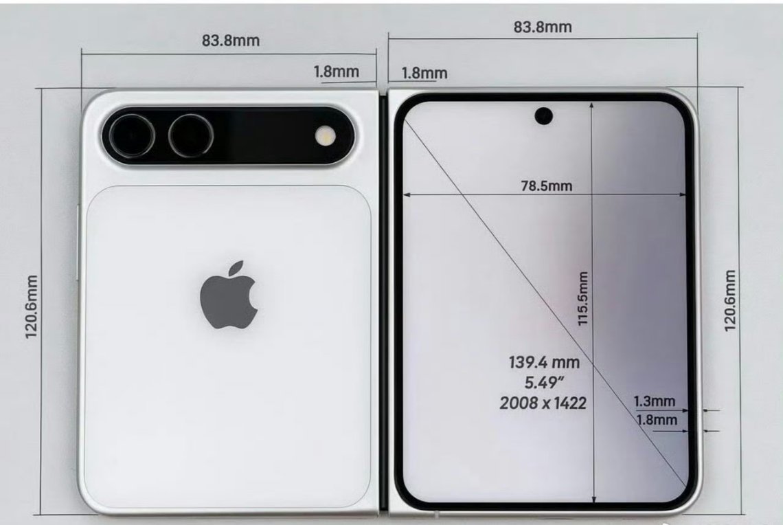 iPhone18折叠钛合金机身+近乎无折痕，感觉有点东西。价格盲猜不低，得有1