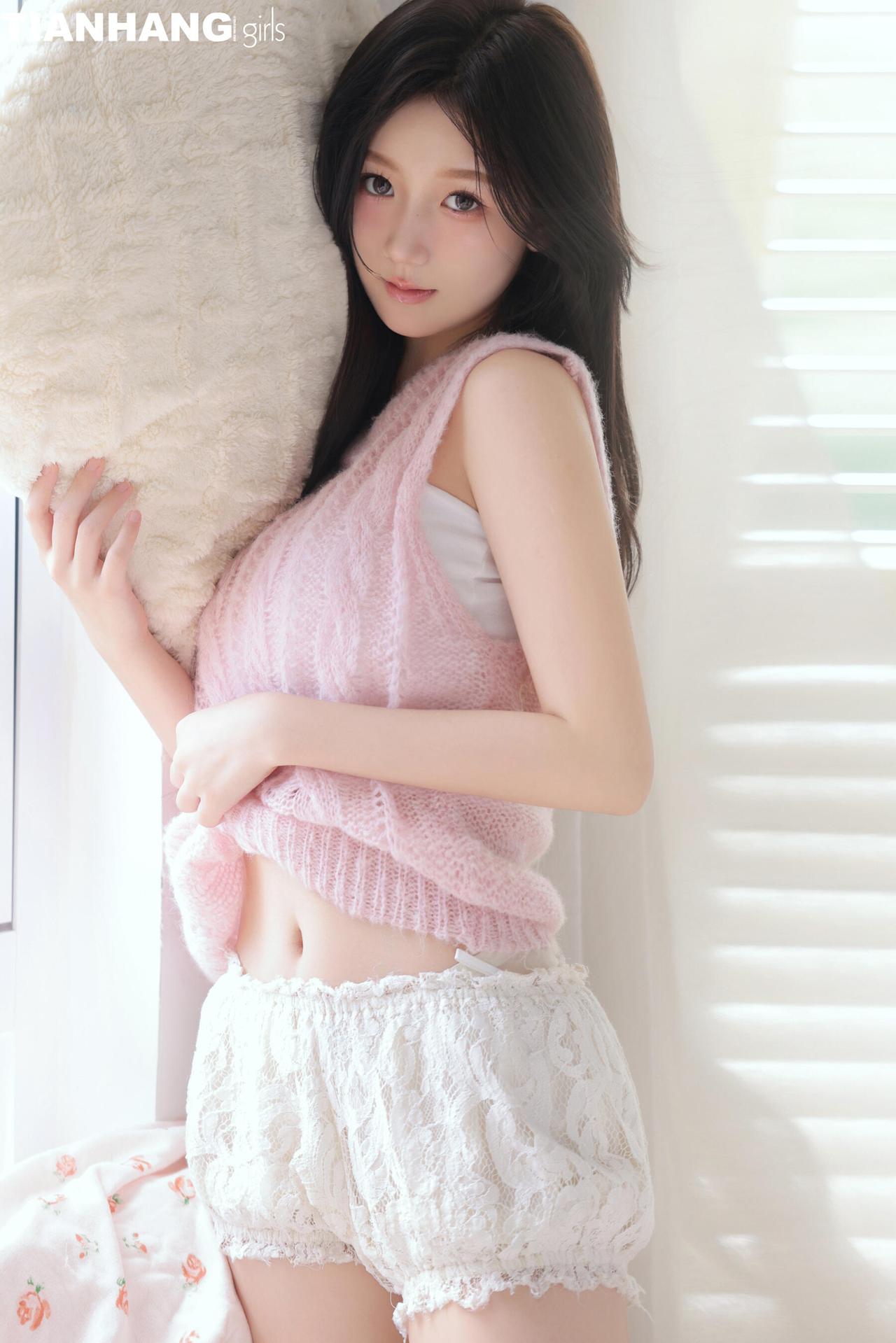 粉色可爱居家少女日系写真（9.6分）