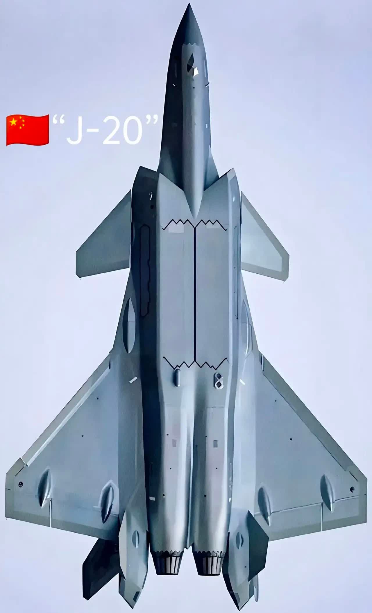 五代机机腹大对比，看谁的隐身性更好？目前来看，歼35的隐身性是最好的，不服来辩
