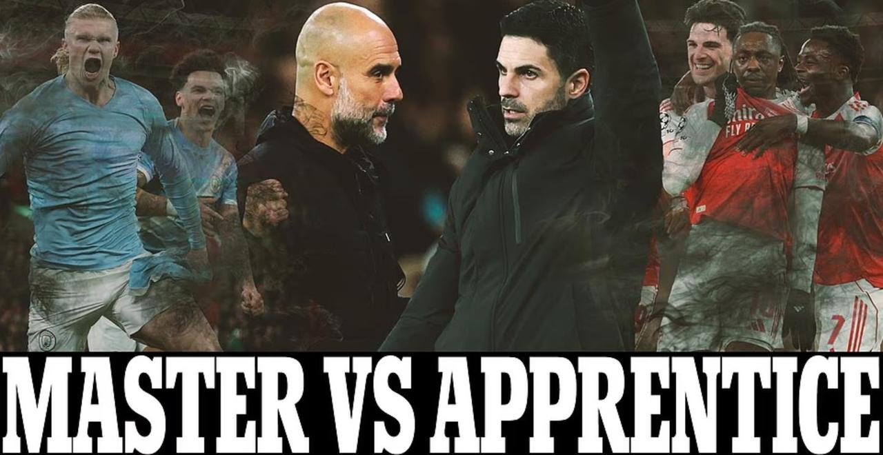 瓜迪奥拉和阿尔特塔带队在联赛杯决赛中相遇，这是一场师徒之间的较量。但是作为徒弟的