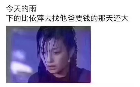 早上的天气。