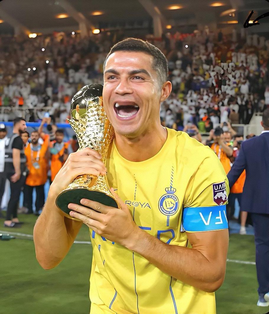 C罗2023年初加盟利雅得胜利的时候，曾豪言要帮助球队拿到5个冠军奖杯！可三年过