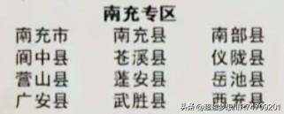 老南充地区（七八十年代，1970‑1993）1970年南充专区改称南充地区