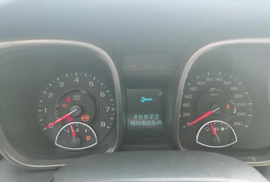 十四年车龄老伙计刚领完年检标，一打火仪表盘跟圣诞树似的全亮。我当场懵圈，以为发