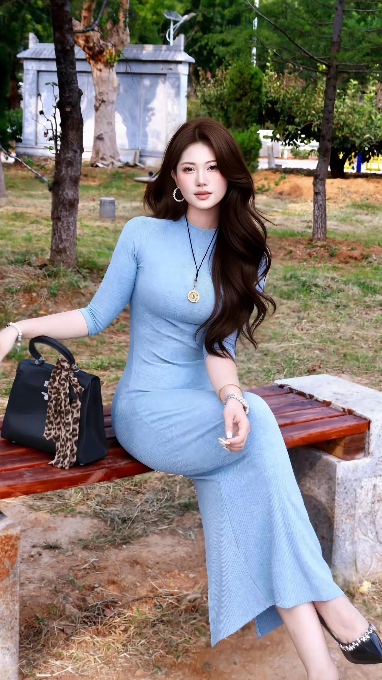 优雅气质，身材绝美，这样的美少妇谁不喜欢？