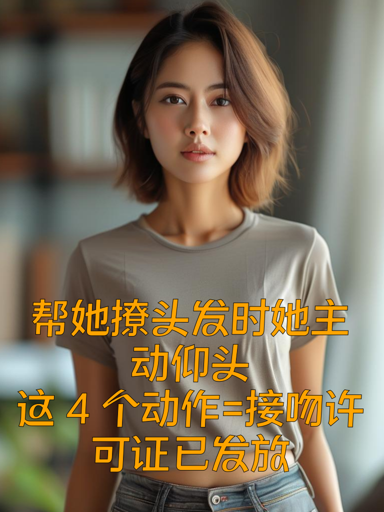 帮她撩头发时她主动仰头？这4个动作=接吻许可证已发放