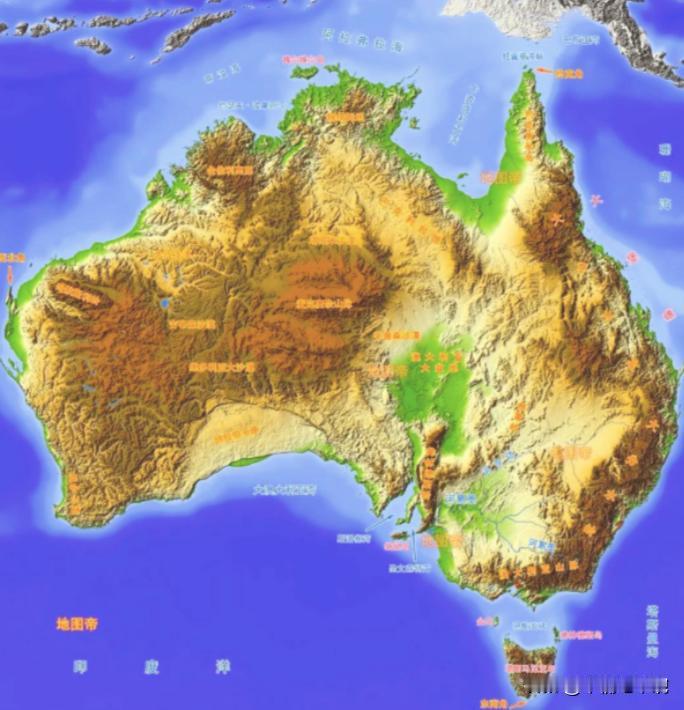 澳大利亚应该也很苦恼吧，自己独占一整块大陆，什么都不缺，要矿有矿，要草场有草场，