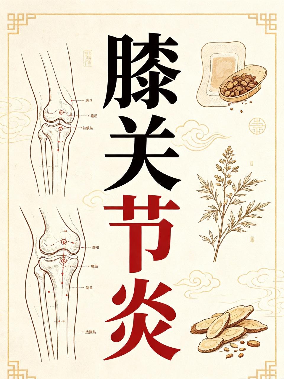 没有无缘无故的膝关节炎！中医发现：凡是膝关节炎，都离不开这4个原因膝盖发凉、