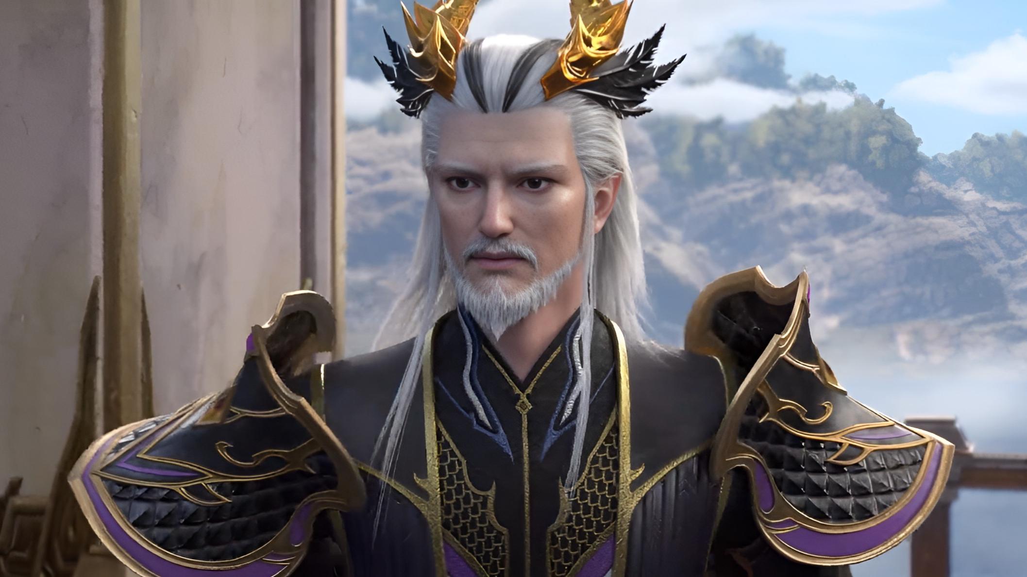 斗破苍穹:高阶半圣烛离登场,萧炎遭遇5个67星斗尊围殴!烛离安排黑擎救场