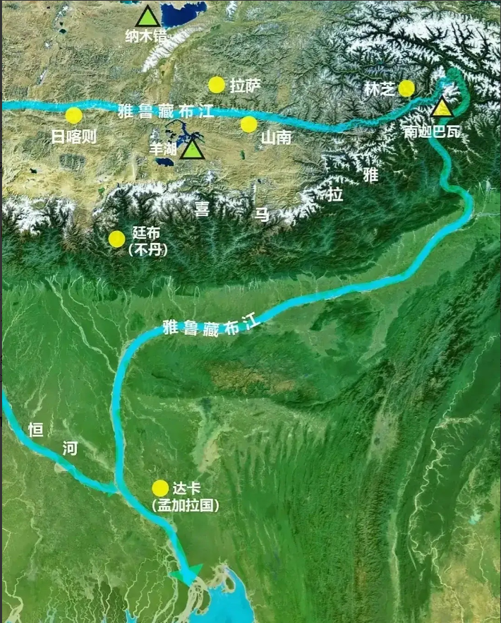 新开工的雅鲁藏布江水利工程，跟传统的三峡大坝式水电站完全不一样，而是在巨大的山体
