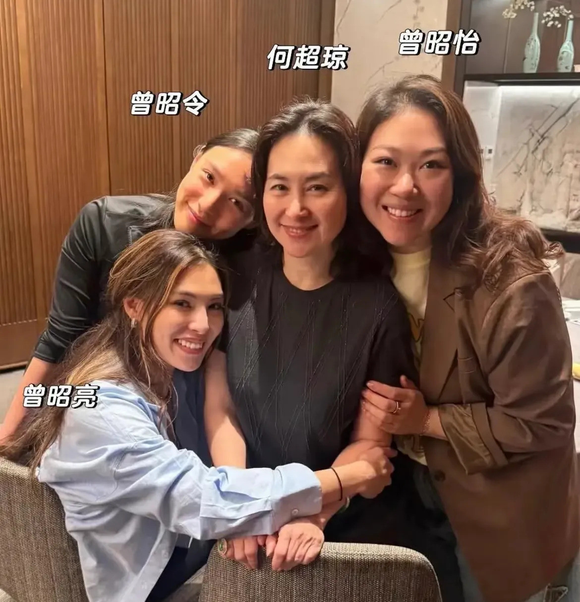 何超琼三个干女儿养老惊！赌王千金何超琼膝下无子，养老问题