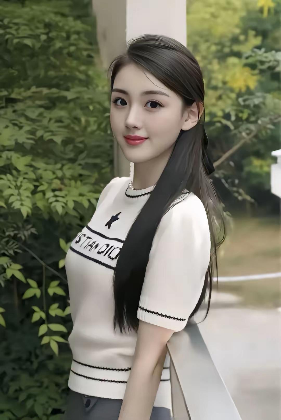 元气少女，清新自然，微笑面对每一天！🌞💕