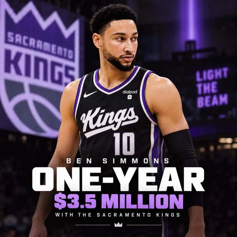 本·西蒙斯重返NBA的内幕，核心脉络可以梳理为以下几点：签约结果：北京时间2026年9月4日，ESP