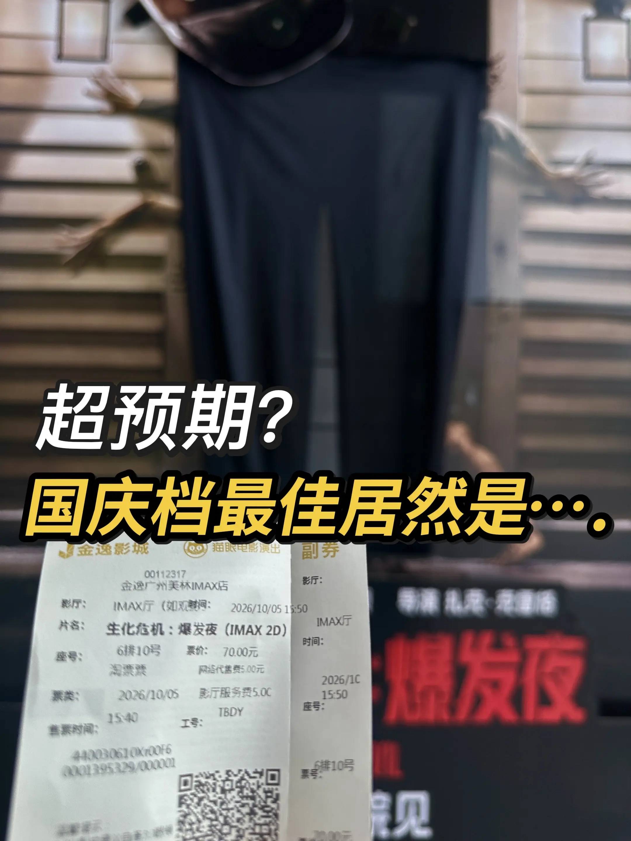 胆小勿看！生化危机爆发夜是国庆黑马？看完比预想中好玩，刺激！像进了90...