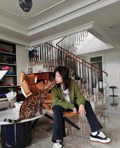 陆毅和鲍蕾在上海住顶级大别墅，真令人羡慕啊，有网友调侃说：太好了，我的偶像能住这