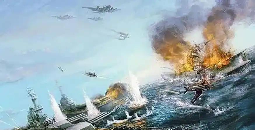 之坟场在海军史和海战史上，莱特湾海战都是一场空前的海战，这场海战宣告了一支曾经