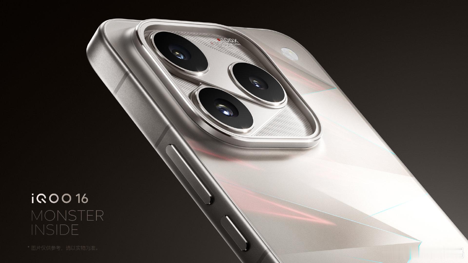 #iqoo##iQOO16#官方渲染图出来了，新配色新设计，deco右上角的100x还是挺明显的，长