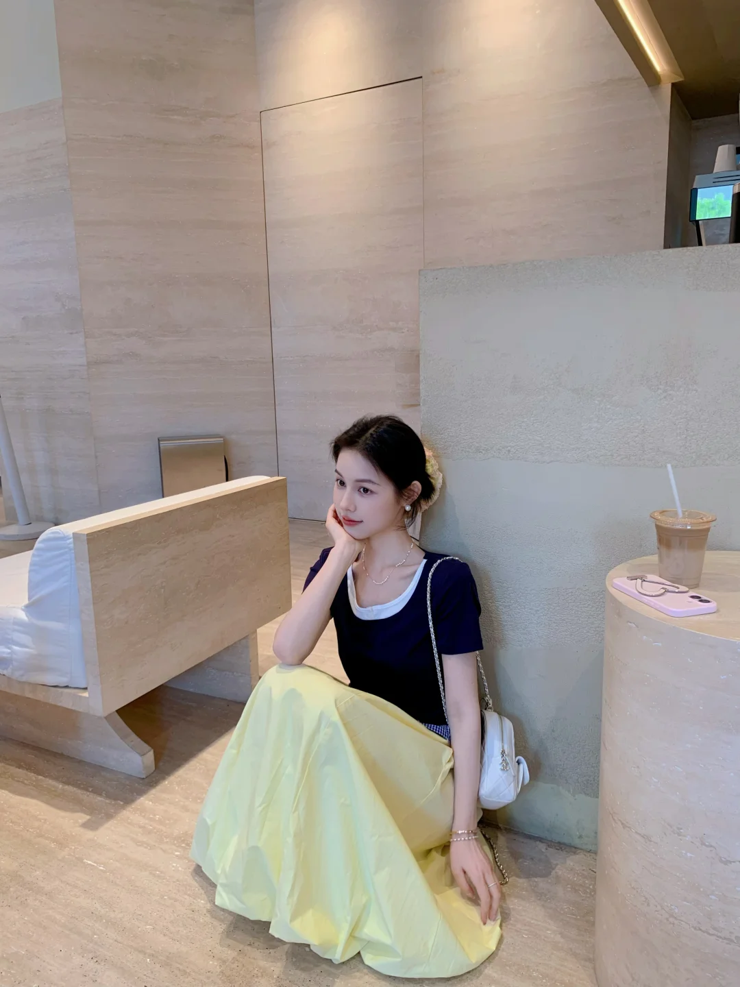 今天穿公主的裙子🌼