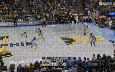 斯玛特又飞扑地板，暂停缓一缓湖人vs灰熊​​​