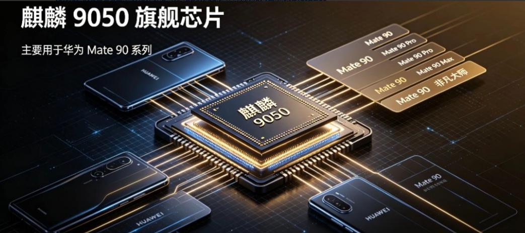 华为这颗刚发布的麒麟9050Pro，直接在海外社交平台炸了锅，现在外网关注不是华