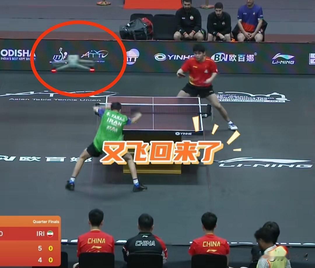 怪不得林诗栋会爆冷输给本雅明，原来现场那么乱？本雅明遮挡太严重了，遮挡发球