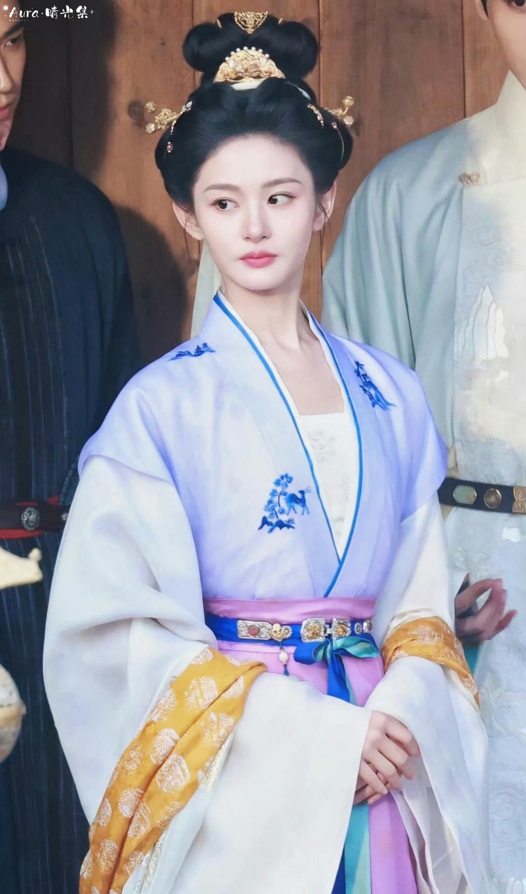 赵晴《金吾不禁》路透，这两套真的好漂亮啊！