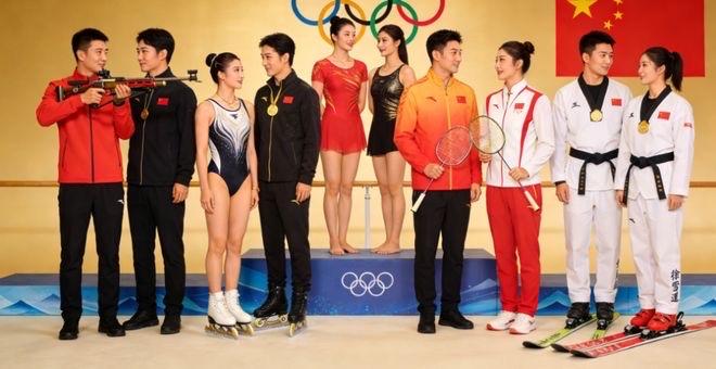 中国6对奥运金牌夫妇：不是强强联合是彼此托举才站上巅峰米兰冬奥落幕，全网都在