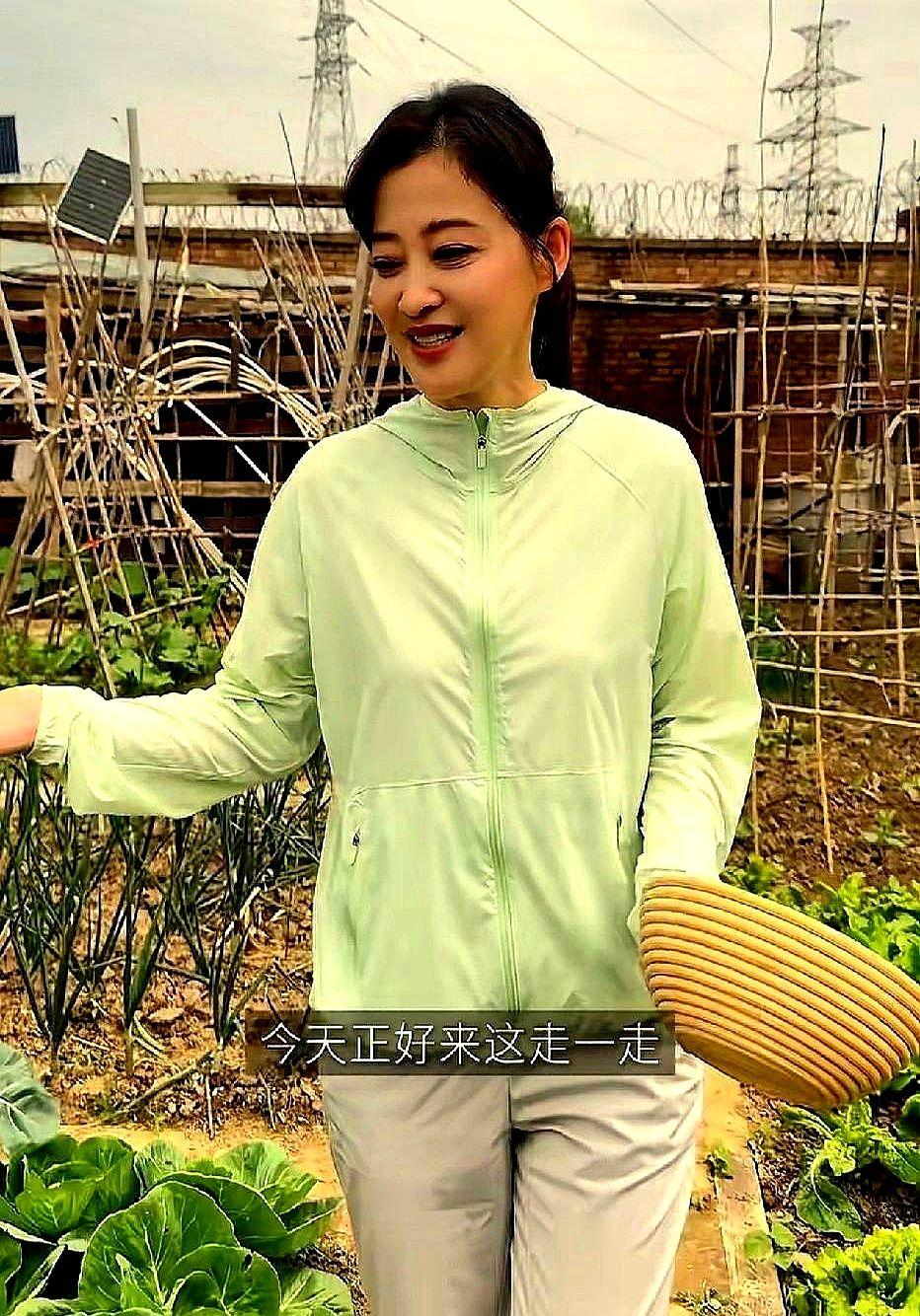 梅婷家的院子，跟别人家的太不一样。她把整个院子都种上了大葱和蔬菜，收工回家就把