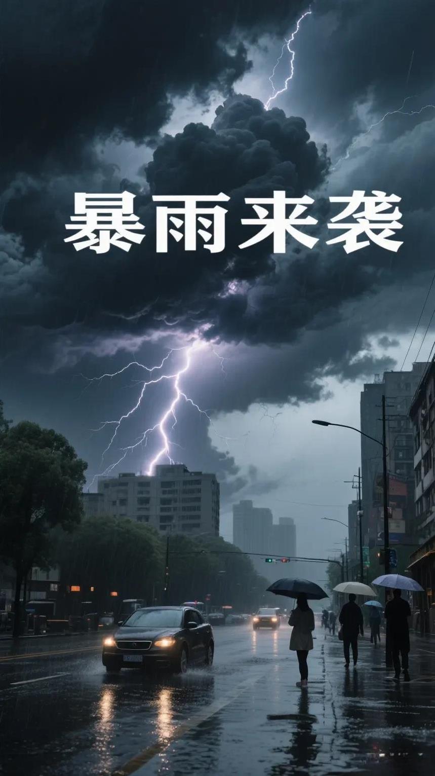 暴雨来袭！沈阳南惊现“天漏”！这些地方千万避开！紧急预警！沈阳市气象台发布暴雨
