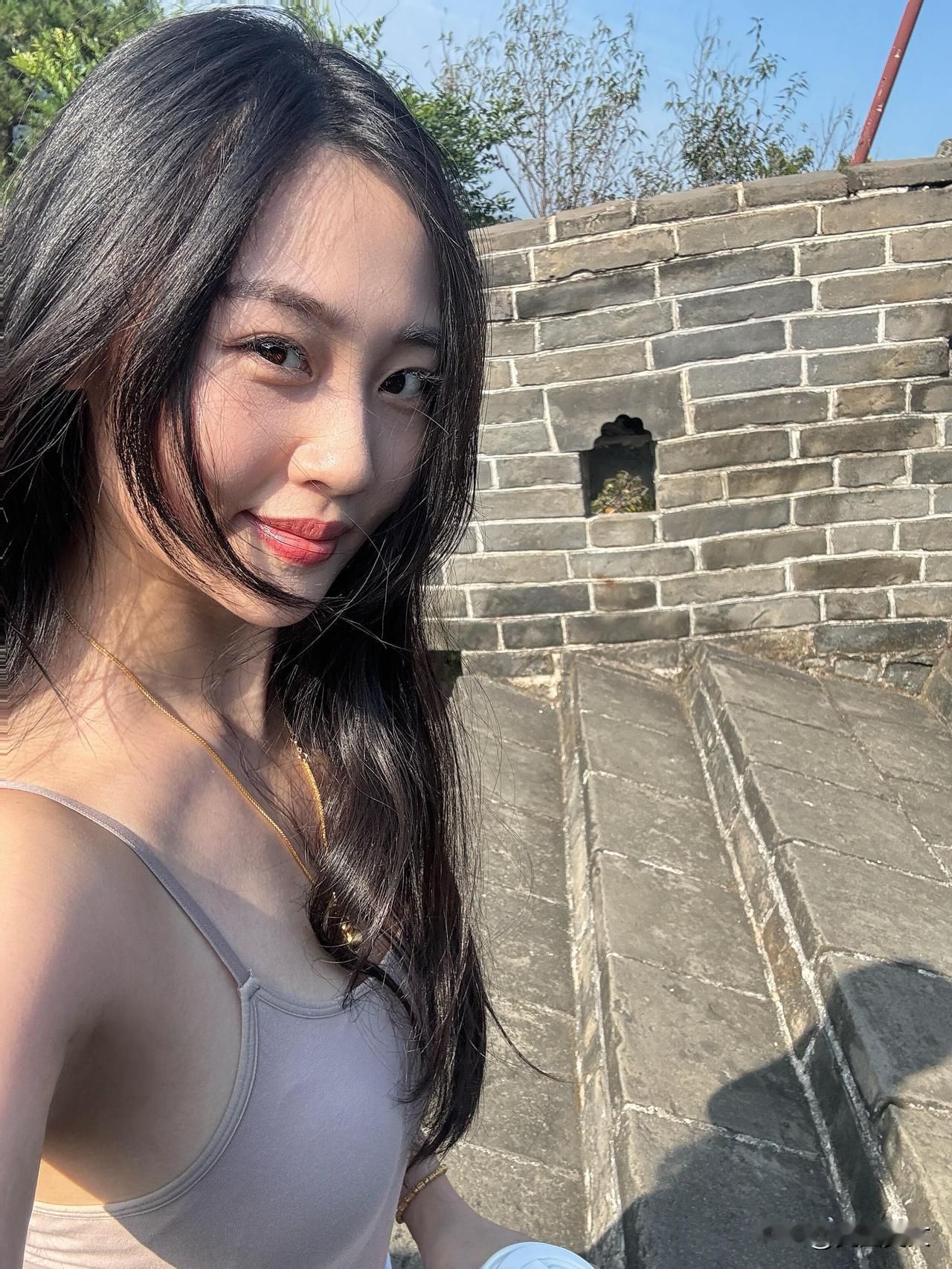 第一次爬水长城，风景美如画，打卡留念！📸🏞️