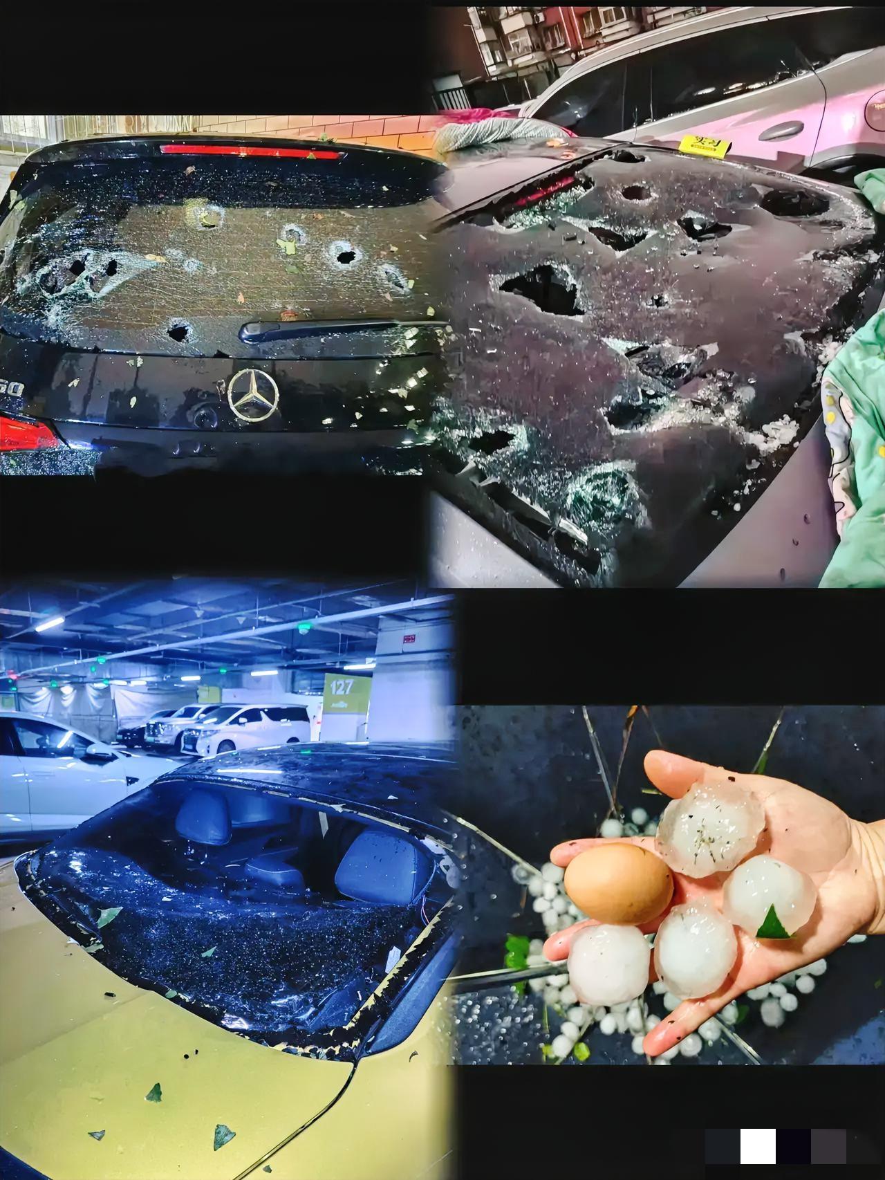 “九一八”北京突降冰雹四环路瘫痪北京交通瘫痪了！九月十三日晚上，突然降下冰雹