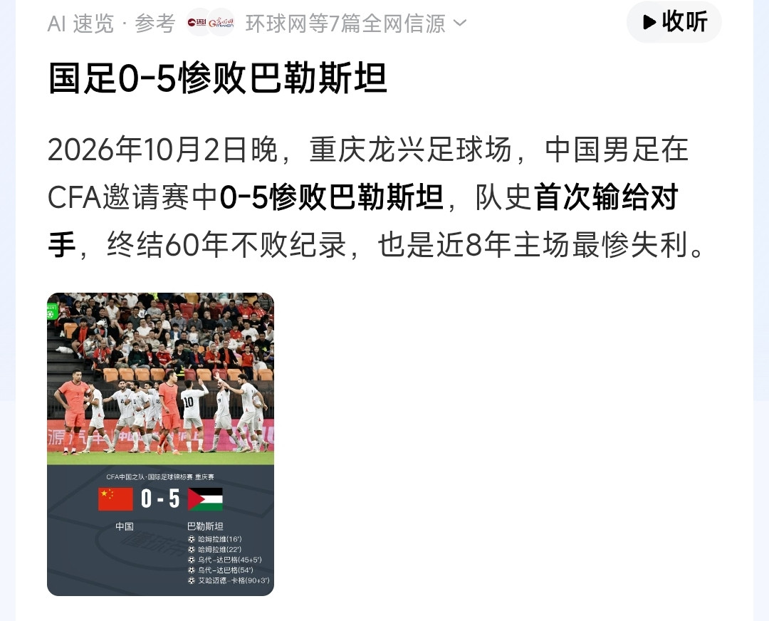 国足0-5巴勒斯坦，回到我此前提出的几个问题之第【1】问：邵佳一为什么选联赛不进球的王子铭，王子铭还