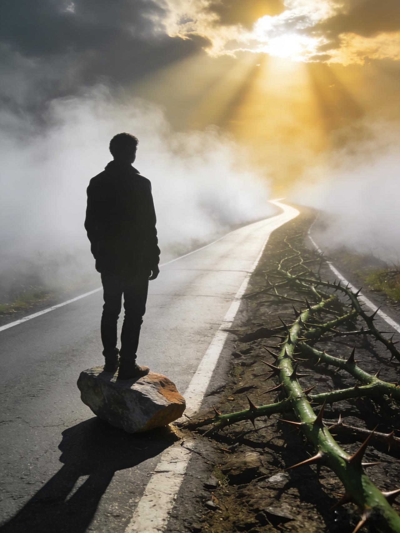 说教百次不如摔一跤，人生的清醒从来靠痛悟长辈苦口婆心的叮嘱，朋友掏心掏肺的